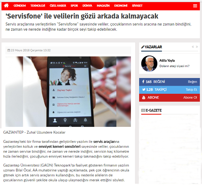 Yeni Yüzyıl Gazetesi Basın Küpürü